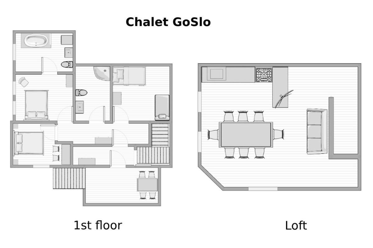 Chalet Goslo Srpenica Exterior photo